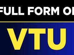 Do You Know The VTU Exam Full Form?