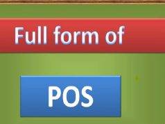 What is the POS Full Form?